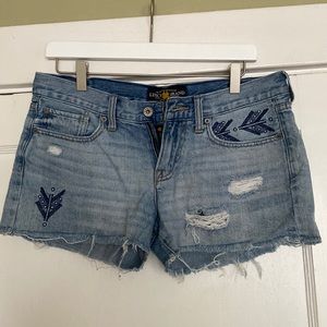 Lucky Brand distressed shorts The Cut Off